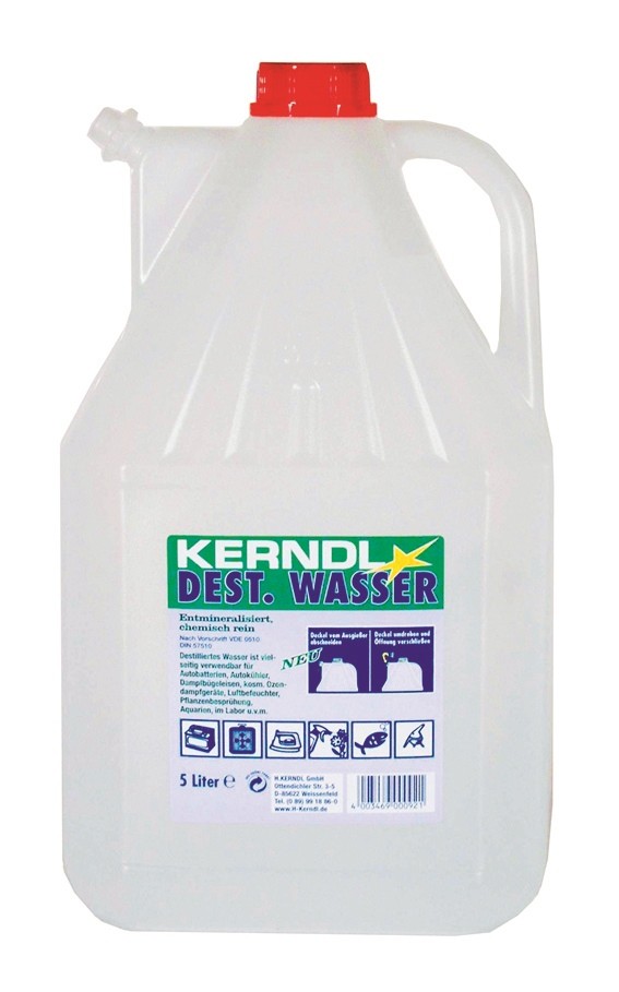 KERNDL S10503 5L. Destilliertes Wasser 5l, Kanister ▷ AUTODOC Preis und  Erfahrung