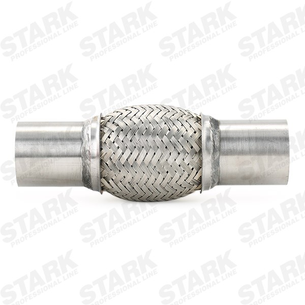STARK SKFH-2540013 Flex Hose, exhaust system 50,0 x 100 mm, Stainless Steel, with pipe socket