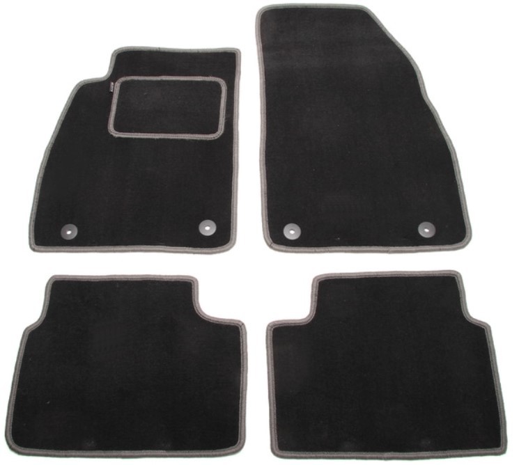 A041 OPL175 PRM 02 MAMMOOTH Floor mats OPEL Textile, Front and Rear, Quantity: 4, grey, Tailored