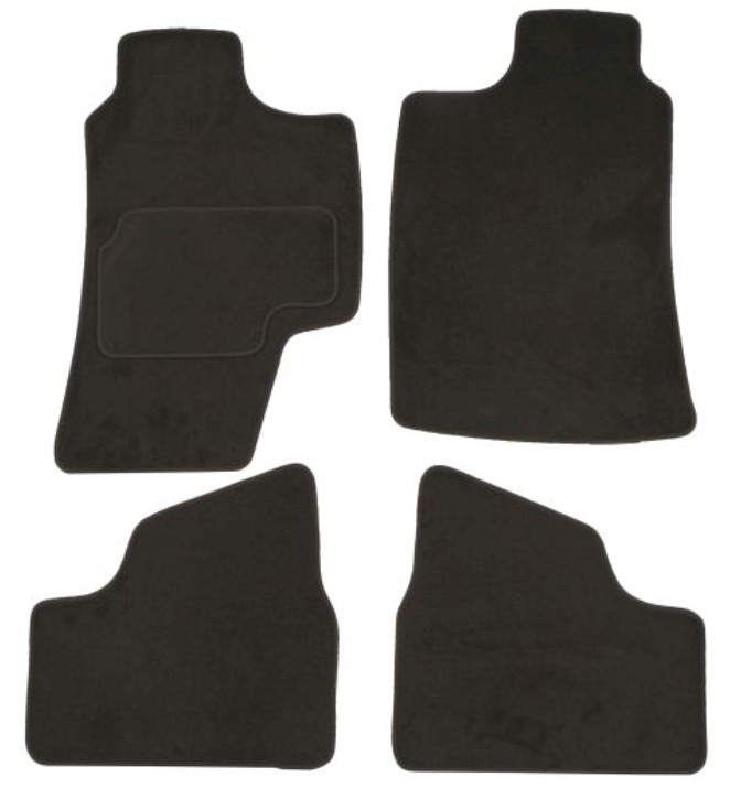 A041 OPL50 PRM 02 MAMMOOTH Floor mats OPEL Textile, Front and Rear, Quantity: 4, grey