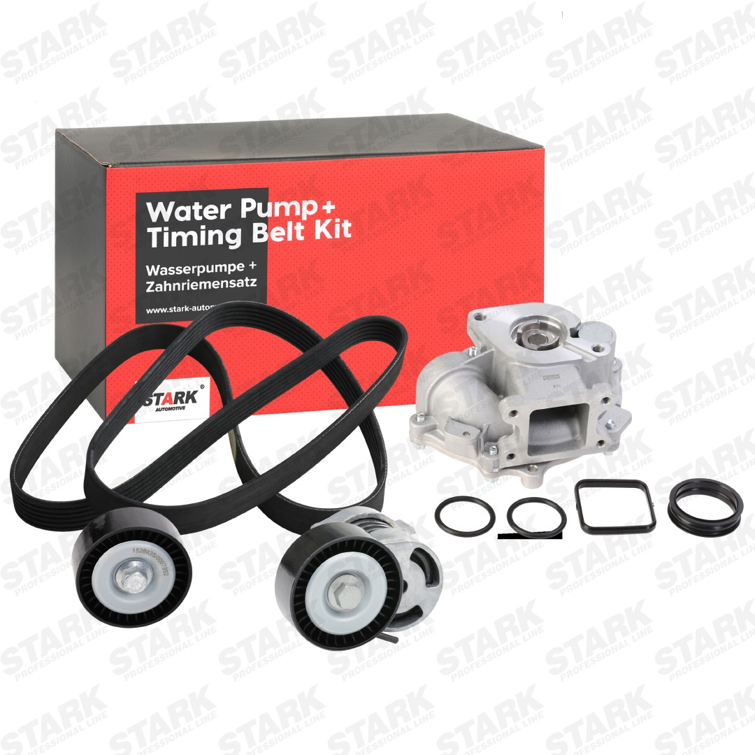 Great value for money - STARK Water Pump + V-Ribbed Belt Kit SKPRB-5160030