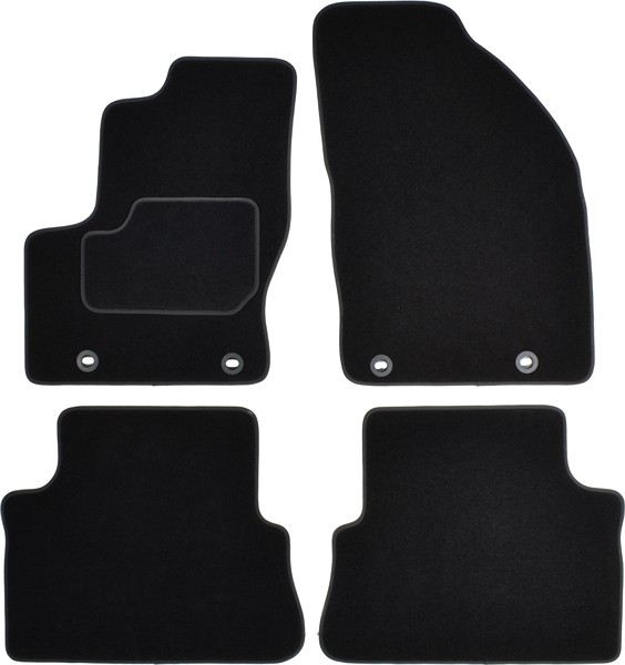 CUSTOPOL FOR145S Floor liners FORD