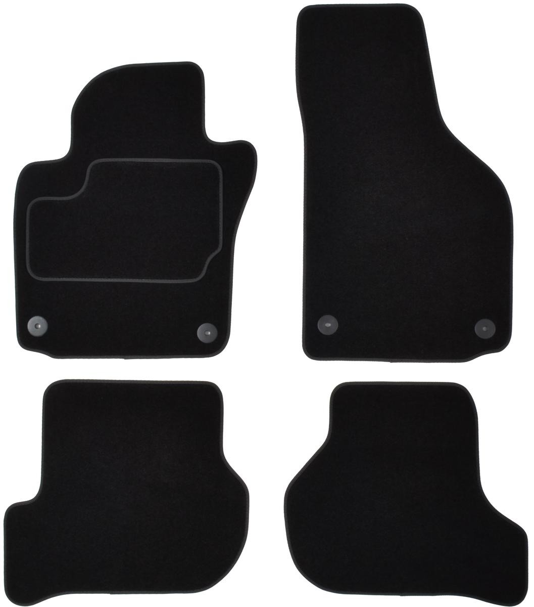 CUSTOPOL Textile, Front and Rear, Quantity: 4, grey, Tailored Car mats VW190S buy