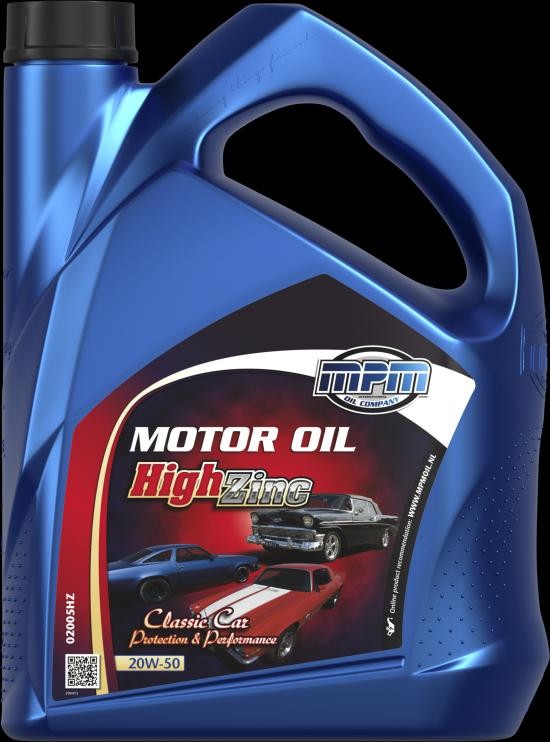 Buy Automobile oil MPM petrol 02005HZ High Zinc, Classic 20W-50, 5l, Contains mineral oil, Mineral Oil