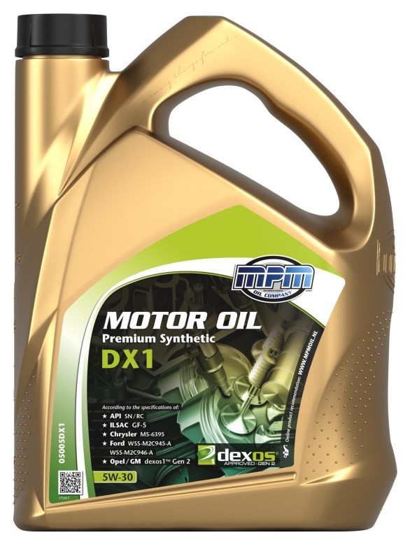 Engine oil MPM 5W-30, 5l, Full Synthetic Oil longlife 05005DX1