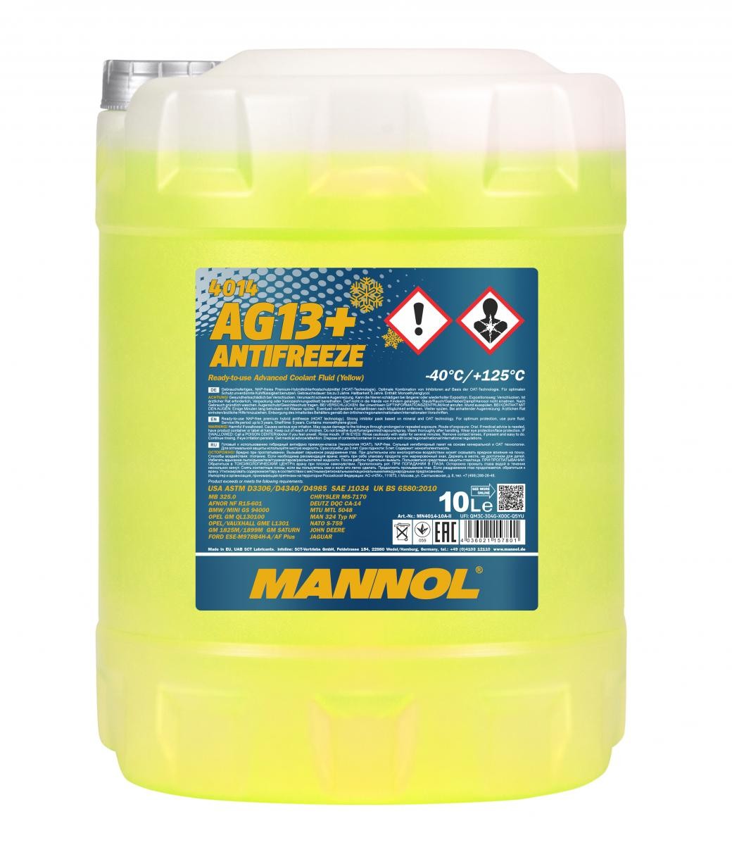 MANNOL MN4014-10 Antifreeze VW experience and price