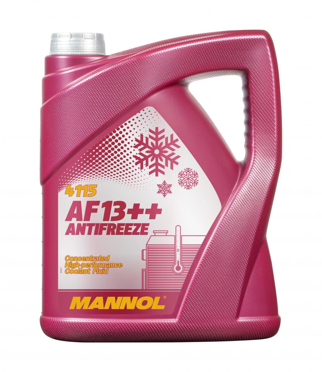 NIPPONIA AX Kühlmittel G12 Rot, 5l, -38(50/50) MANNOL AF13++, High-performance MN4115-5