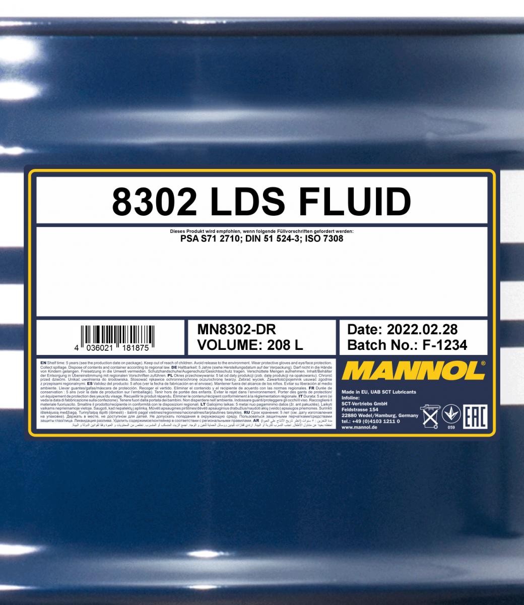 MANNOL Hydraulic fluid MN8302-DR