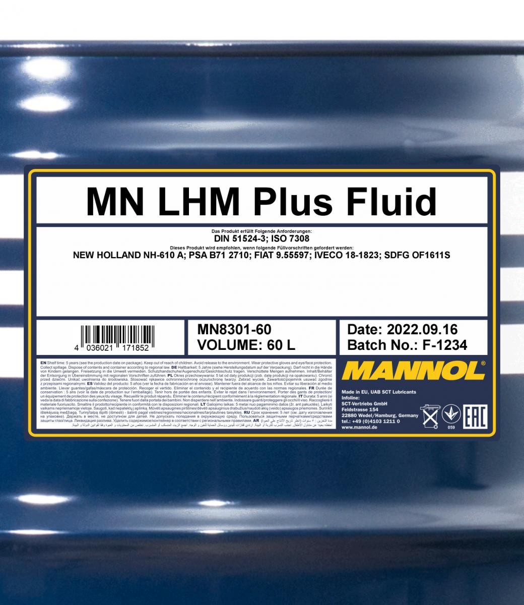 MANNOL Hydraulic fluid MN8301-60