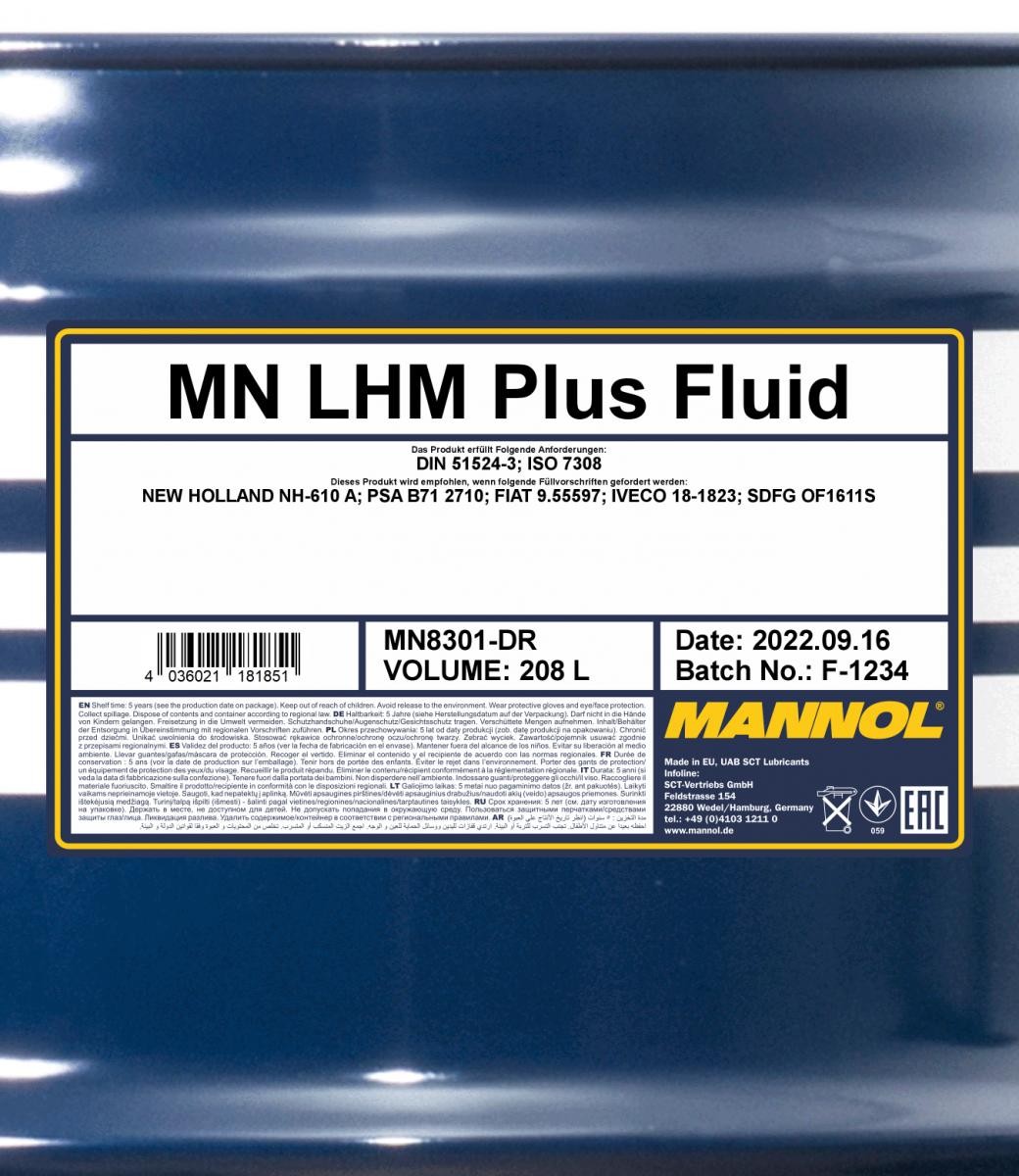 MANNOL Hydraulic fluid MN8301-DR