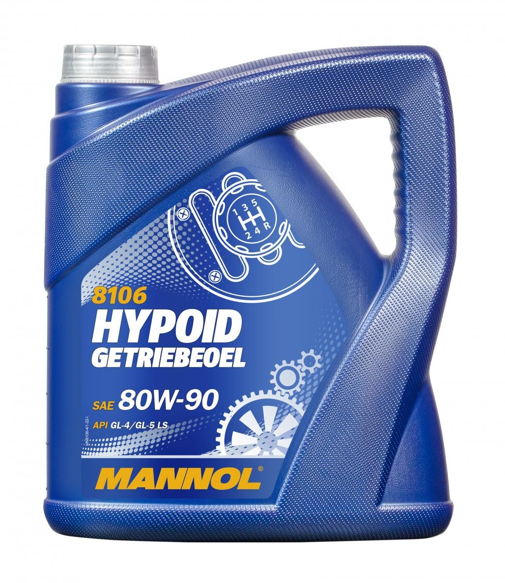 MANNOL Hypoid GL-5 80W-90, Mineral Oil, Capacity: 4l MIL-L 2105 D, MAN 342, MACK GO-J Transmission oil MN8106-4 buy
