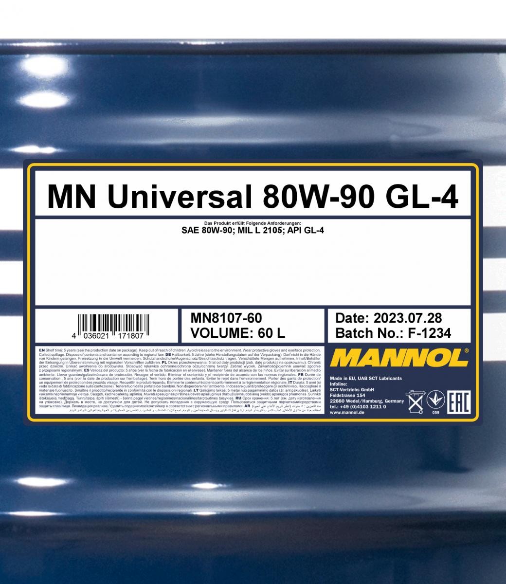 MANNOL Getriebeöl MN8107-60