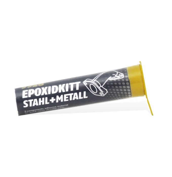 MANNOL Epoxidkitt, Stahl + Metall 9928 Car body bonding adhesive Cartridge, Asbestos Free, Weight: 56g, grey