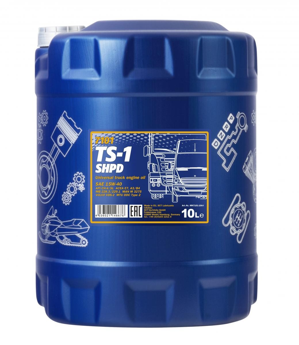 MANNOL MN7101-10 Motoröl für IVECO Stralis LKW in Original Qualität
