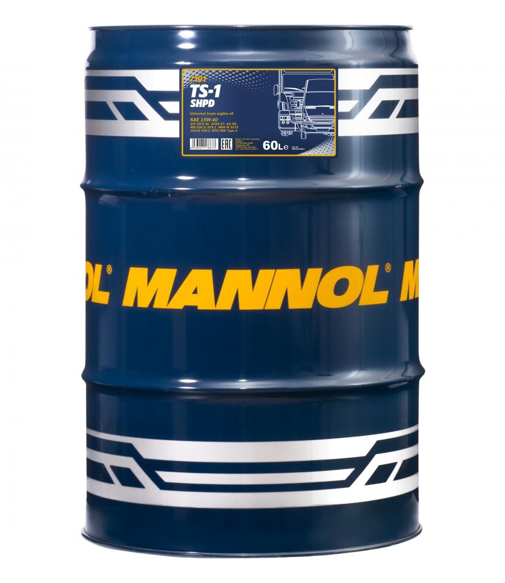 MANNOL MN7101-60 Motoröl für VOLVO F 7 LKW in Original Qualität
