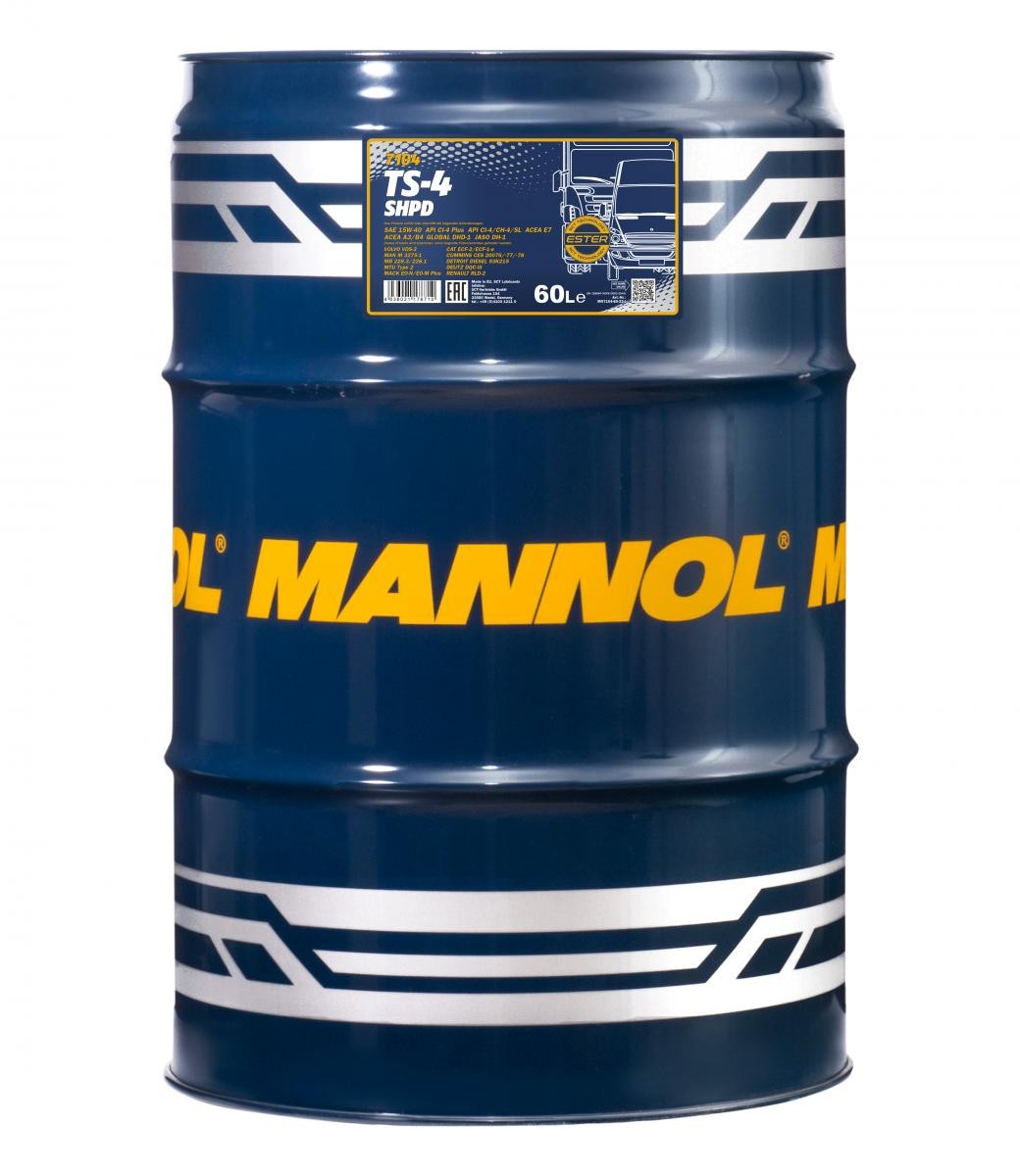 MANNOL MN7104-60 Motoröl für MERCEDES-BENZ AXOR 2 LKW in Original Qualität