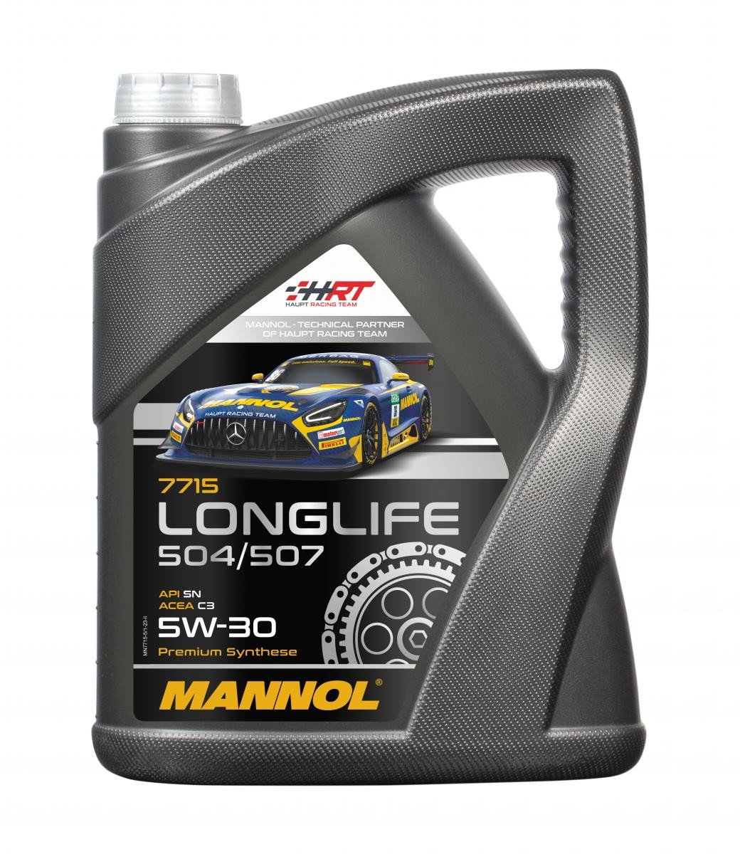 Huile voiture MANNOL LONGLIFE, 504/507 MN7715-5