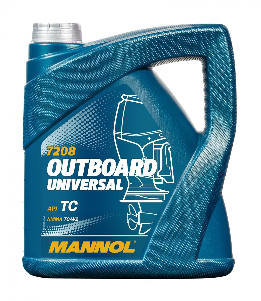 MANNOL Outboard, Universal MN7208-4 Engine oil 4l, Mineral Oil