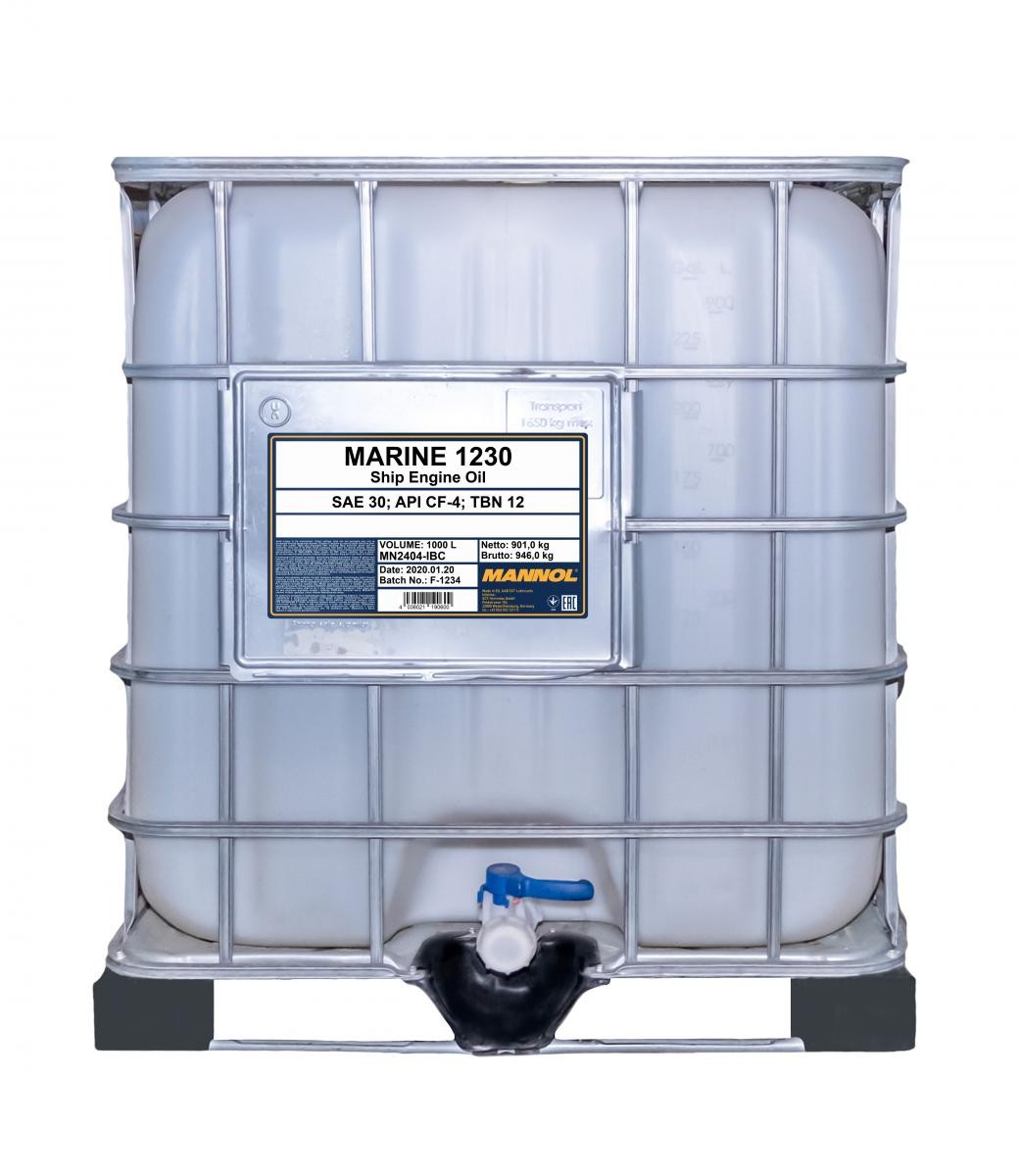 Aceite para motor SAE 30 longlife gasolina - MN2404-IBC MANNOL Marine, 1230