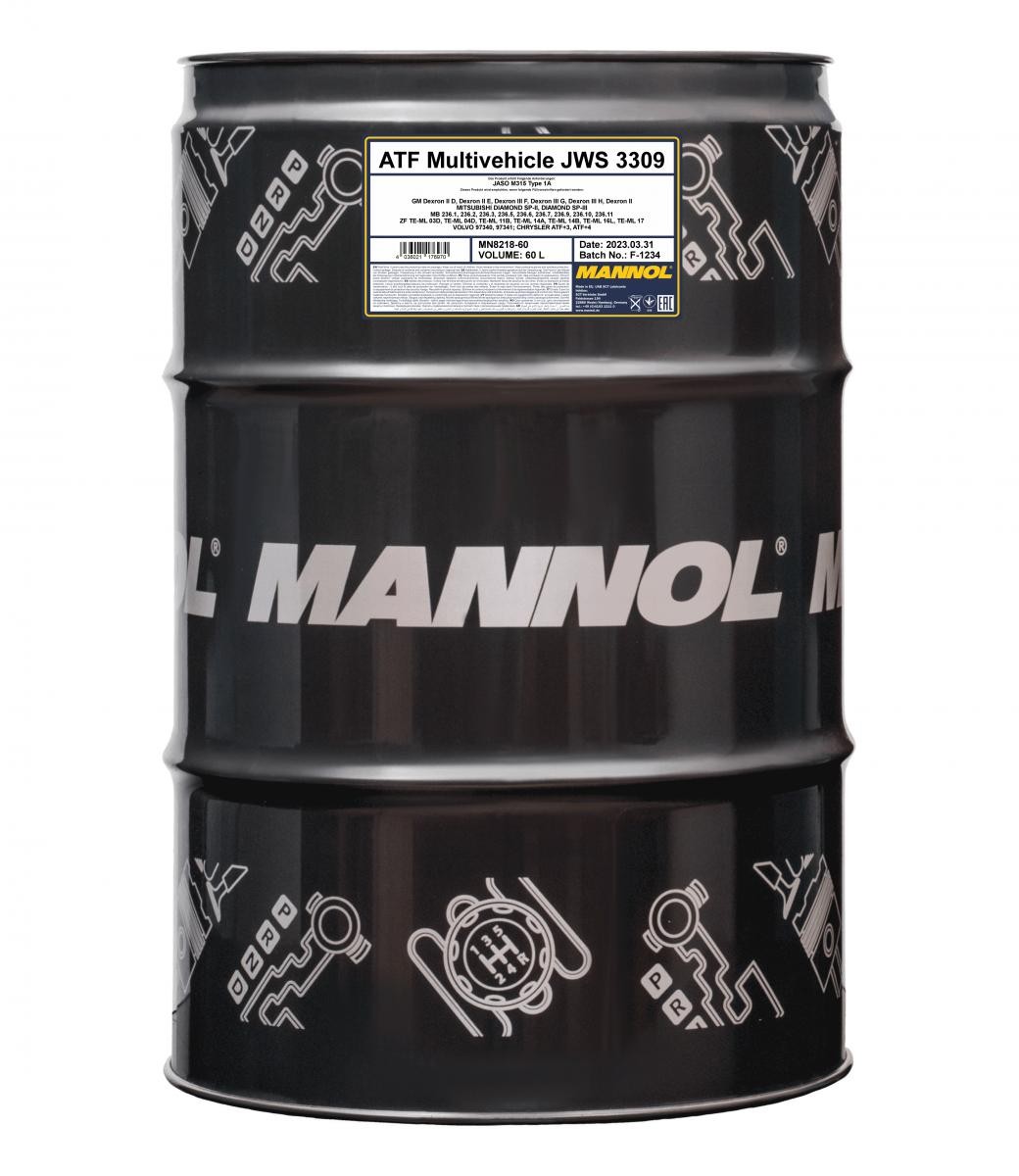 MANNOL MN8218-60 Automatikgetriebeöl für IVECO EuroCargo I-III LKW in Original Qualität