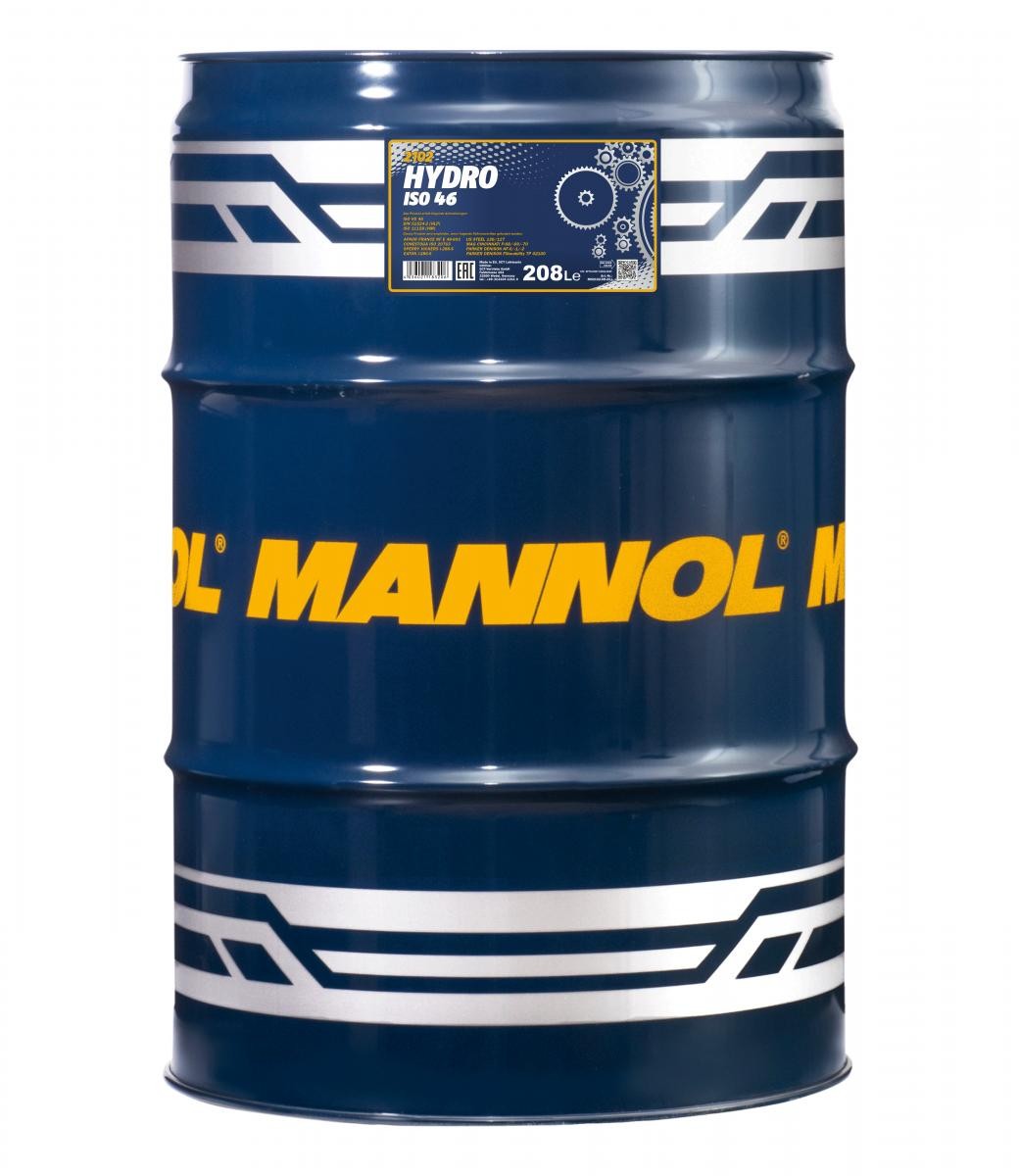 MANNOL Hydro ISO 46 Zentralhydrauliköl MN2102-DR kaufen