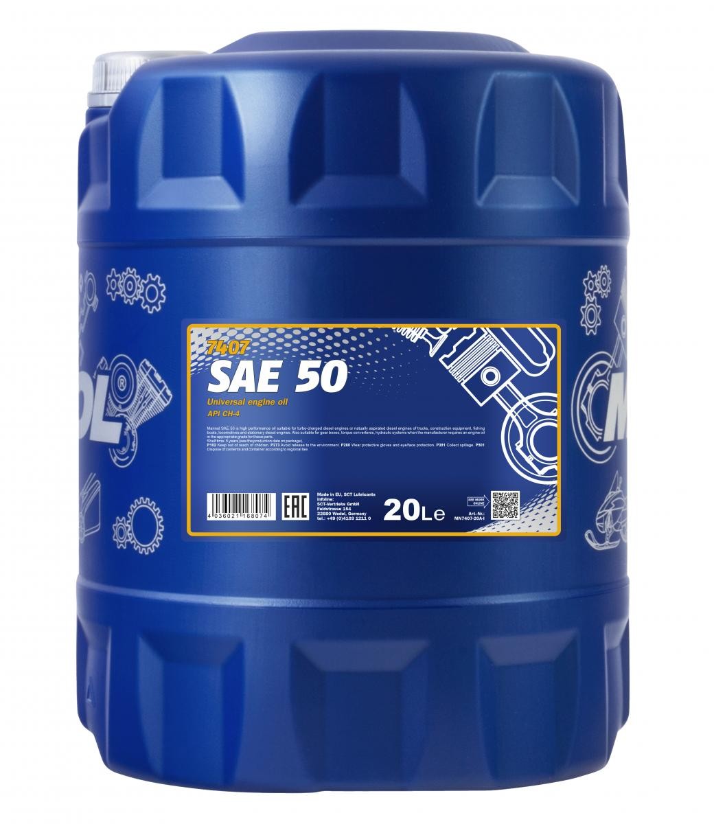 MANNOL SAE 50 MN740720 Multi-function Oil Canister