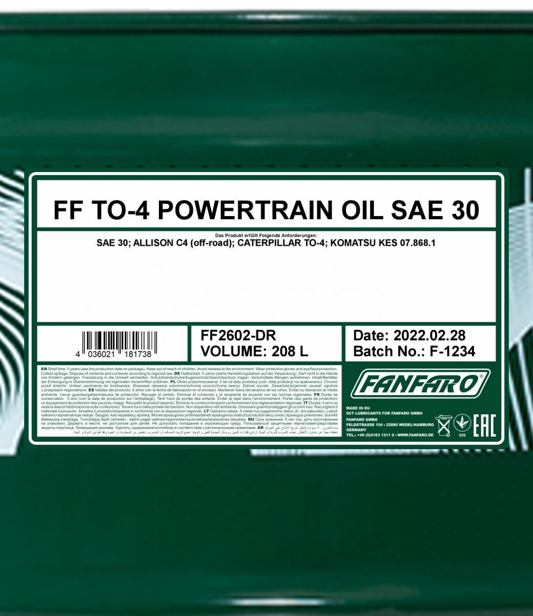 FANFARO Transmission oil FF2602-DR