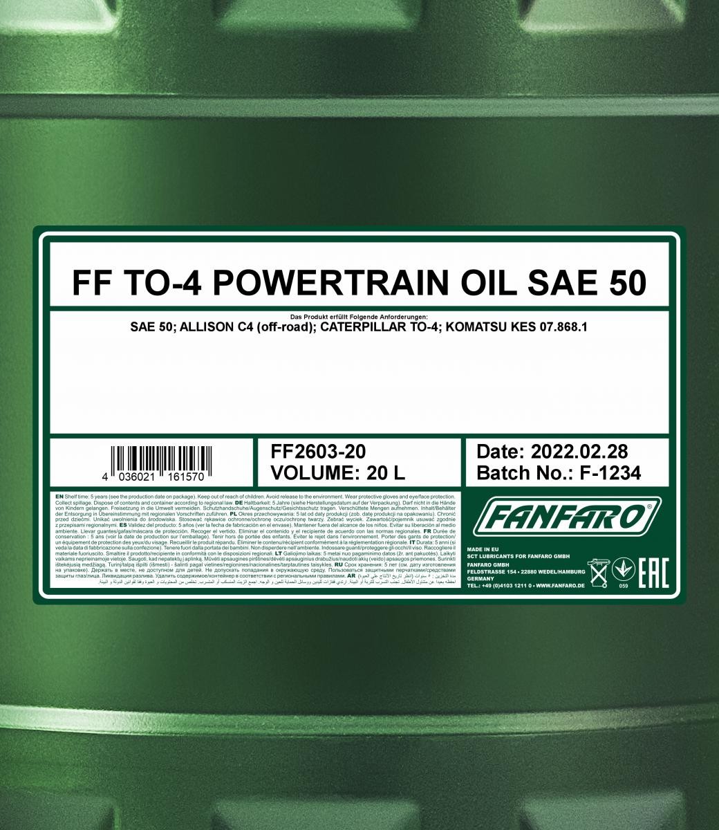 FANFARO Transmission oil FF2603-20