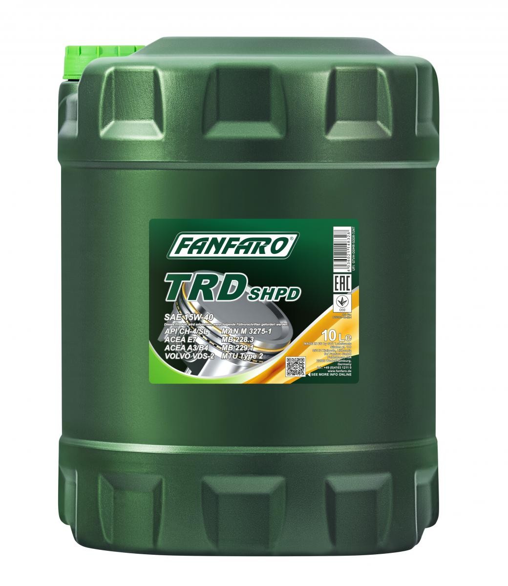 FANFARO FF6101-10 Engine oil IVECO experience and price