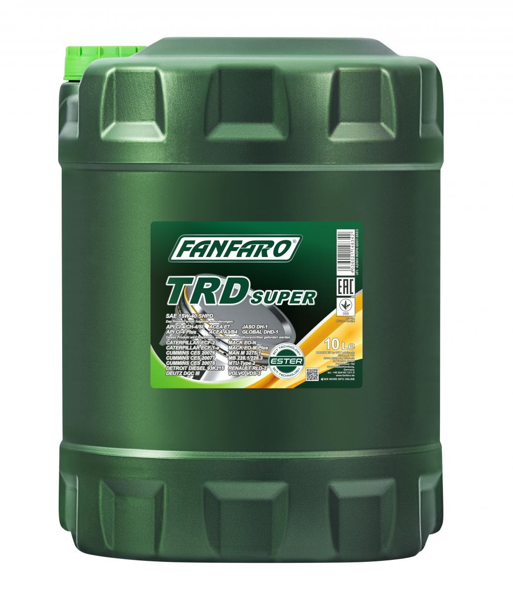 FANFARO FF6104-10 Motoröl für RENAULT TRUCKS Premium 2 LKW in Original Qualität
