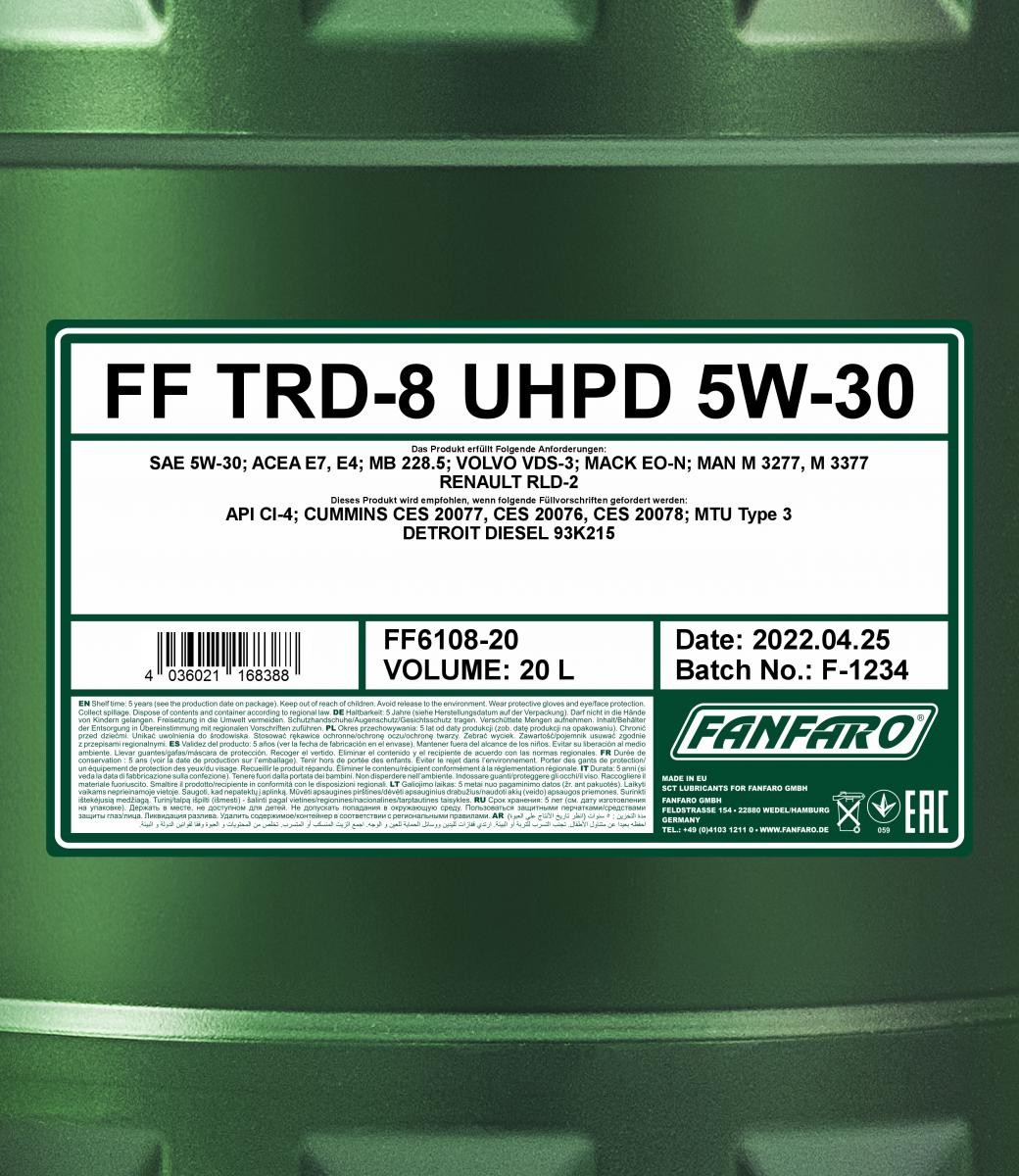 FANFARO Engine oil FF6108-20