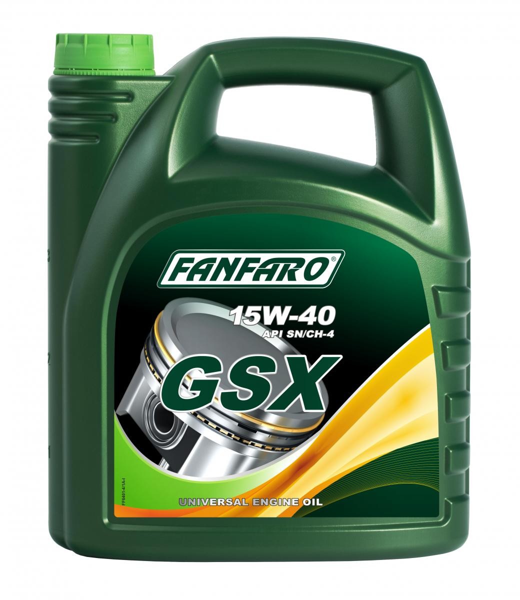 Car oil FANFARO 15W-40, 4l, Mineral Oil longlife FF6401-4