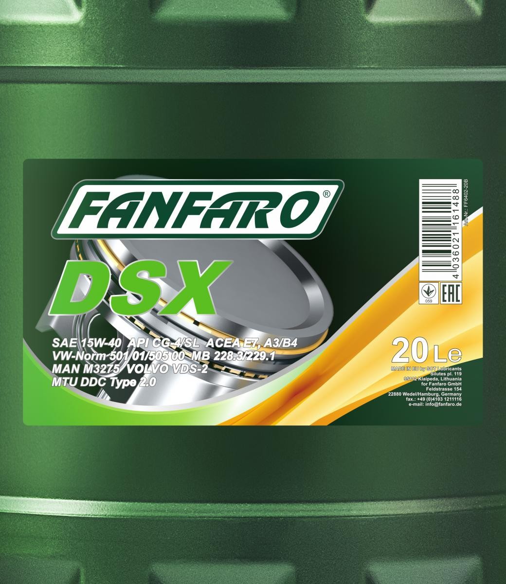 FANFARO Engine oil FF6402-20