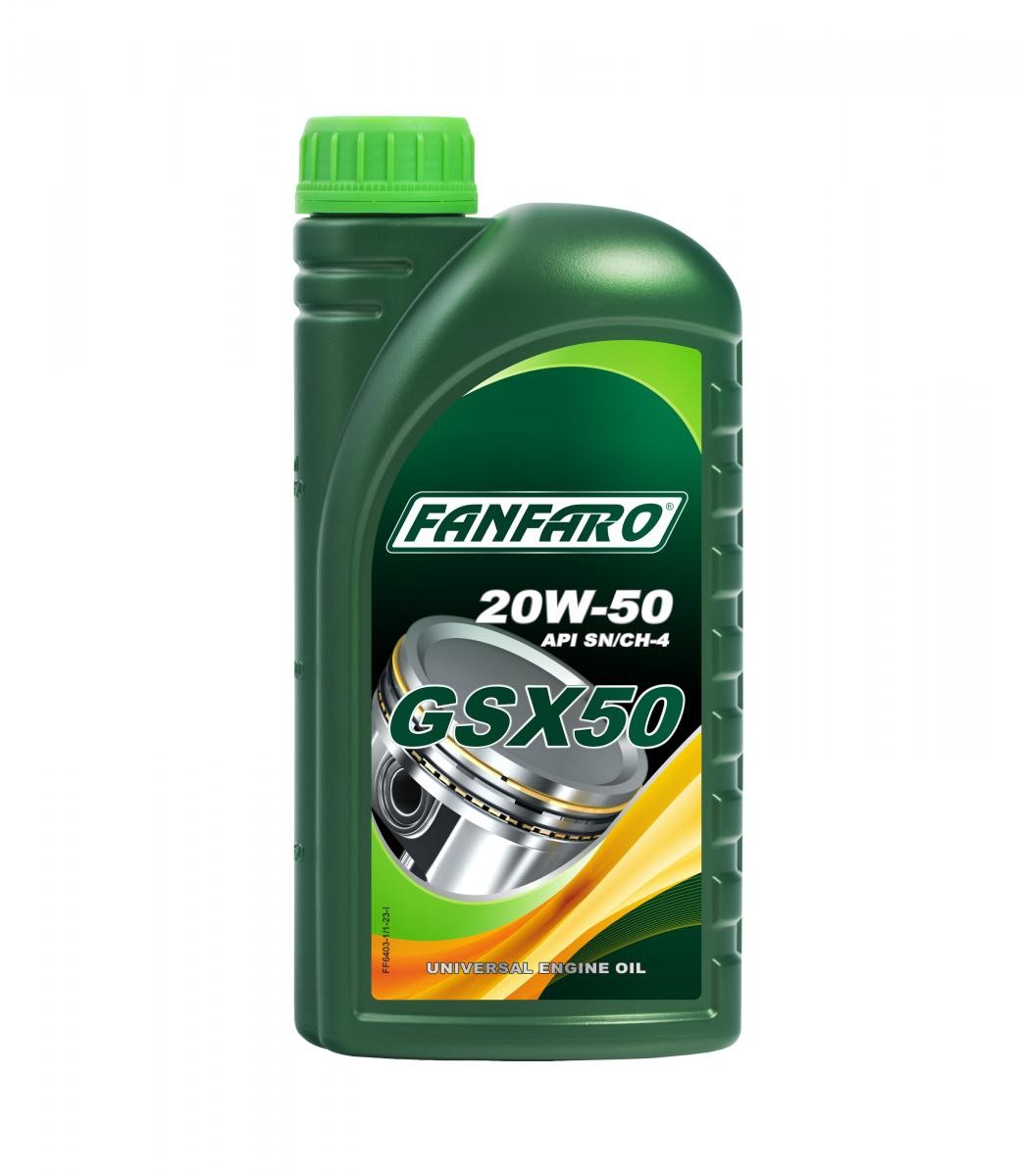 FANFARO Master Line, GSX 50 FF6403-1 Engine oil 20W-50, 1l, Mineral Oil