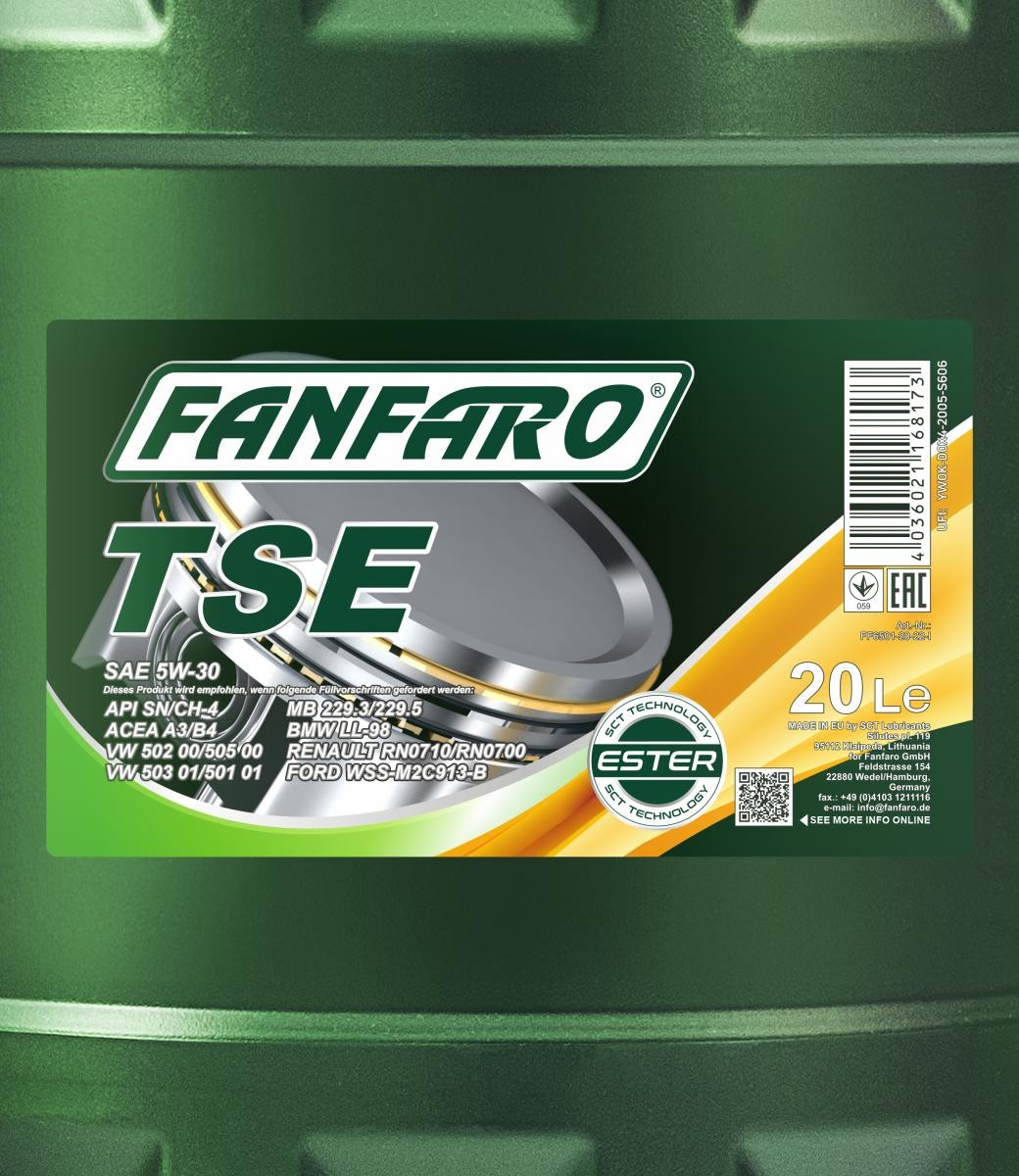 FANFARO Engine oil FF6501-20