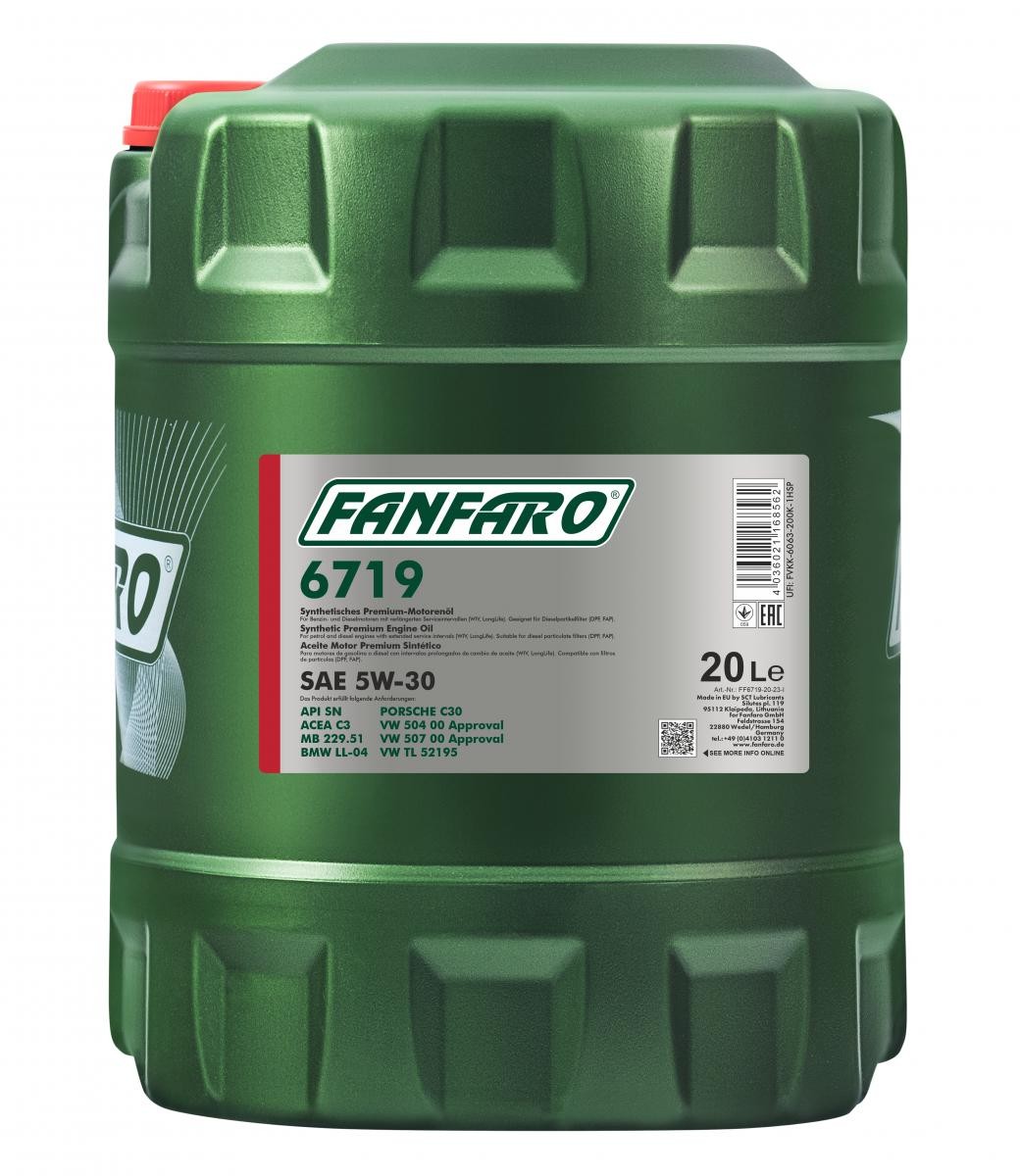 FF6719-20 FANFARO Motoröl billiger online kaufen