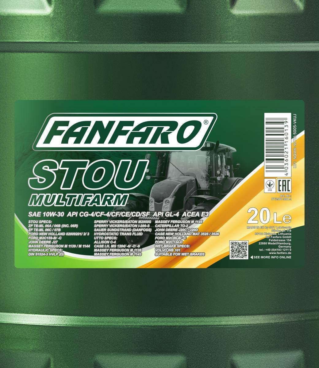 FANFARO Engine oil FF2501-20