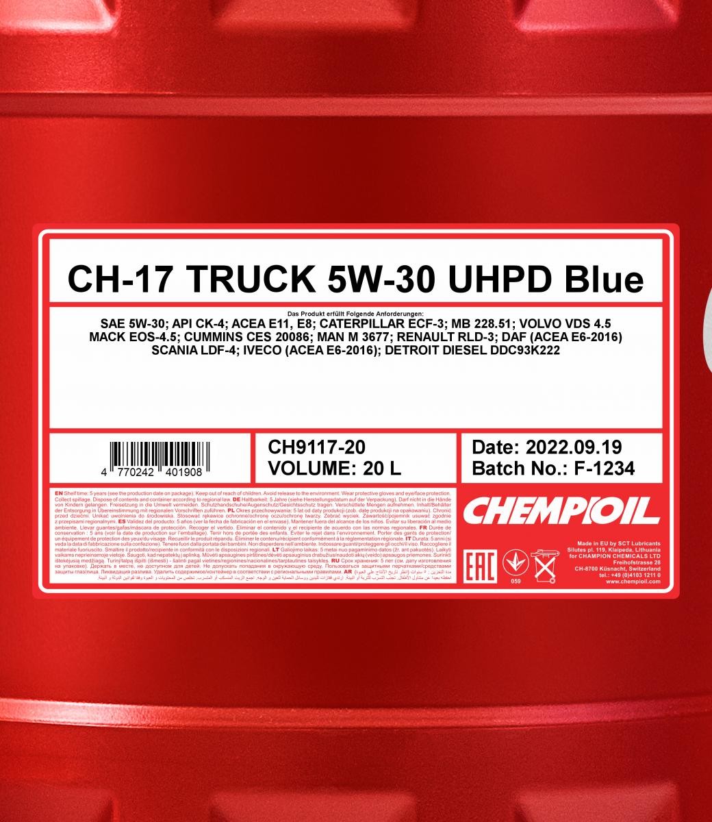 CHEMPIOIL Engine oil CH9117-20