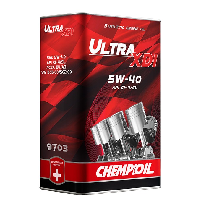 Buy Engine oil CHEMPIOIL diesel CH9703-4ME Ultra, XDI 5W-40, 4l, Synthetic Oil