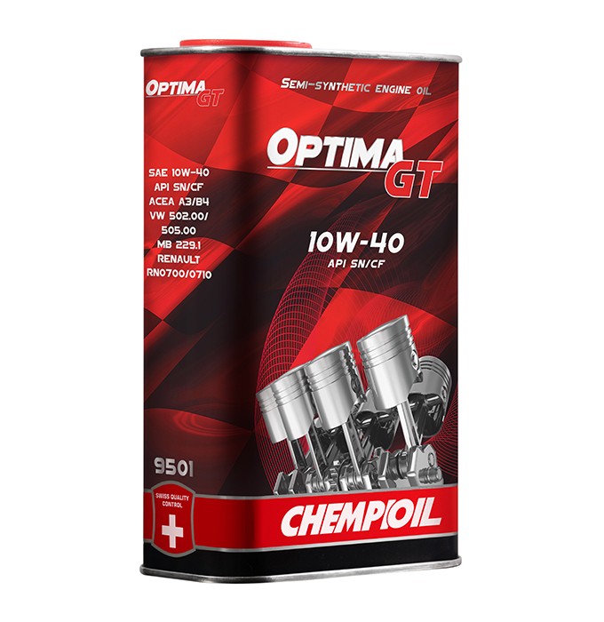 CH9501-1ME CHEMPIOIL Optima, GT 10W-40, 1l, Teilsynthetiköl Motoröl CH9501-1ME günstig kaufen
