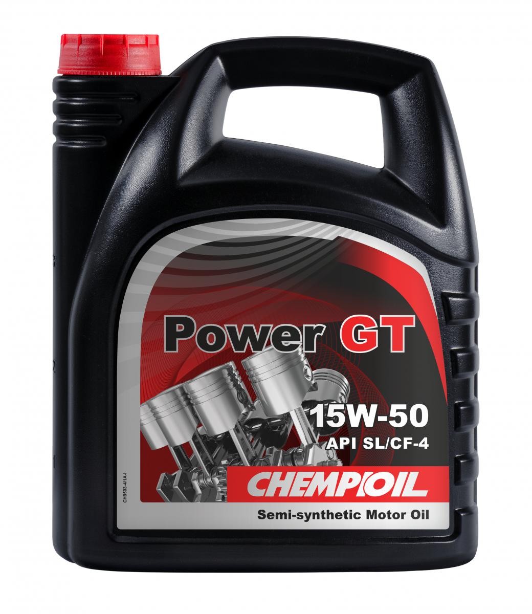 Comprar Aceite motor CHEMPIOIL CH9503-4 Power, GT 15W-50, 4L, aceite parcialmente sintético