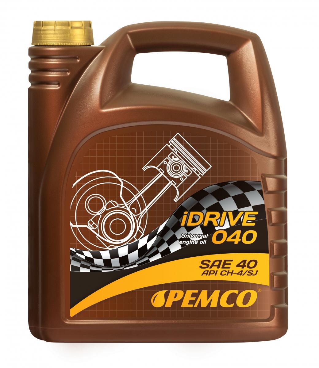 Motor oil SAE 40 longlife petrol - PM0040-4 PEMCO iDRIVE Special, iDRIVE 040