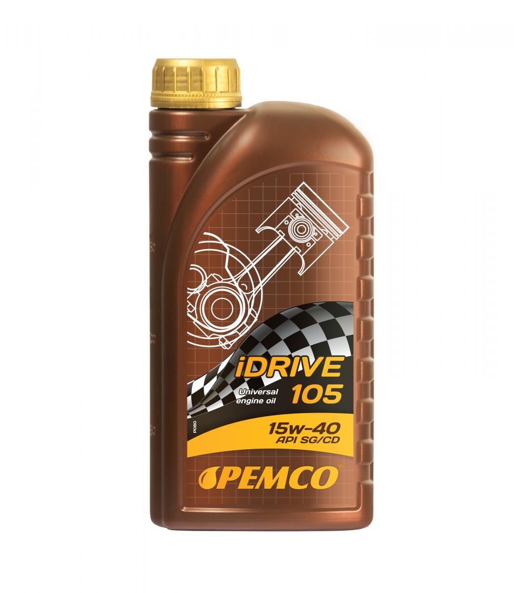 Buy Auto oil PEMCO diesel PM0105-1 iDRIVE 100, iDRIVE 105 15W-40, 1l, Mineral Oil
