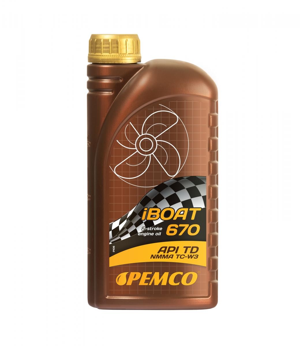 Buy Motor oil PEMCO petrol PM0670-1 iBOAT 670 1l, Part Synthetic Oil