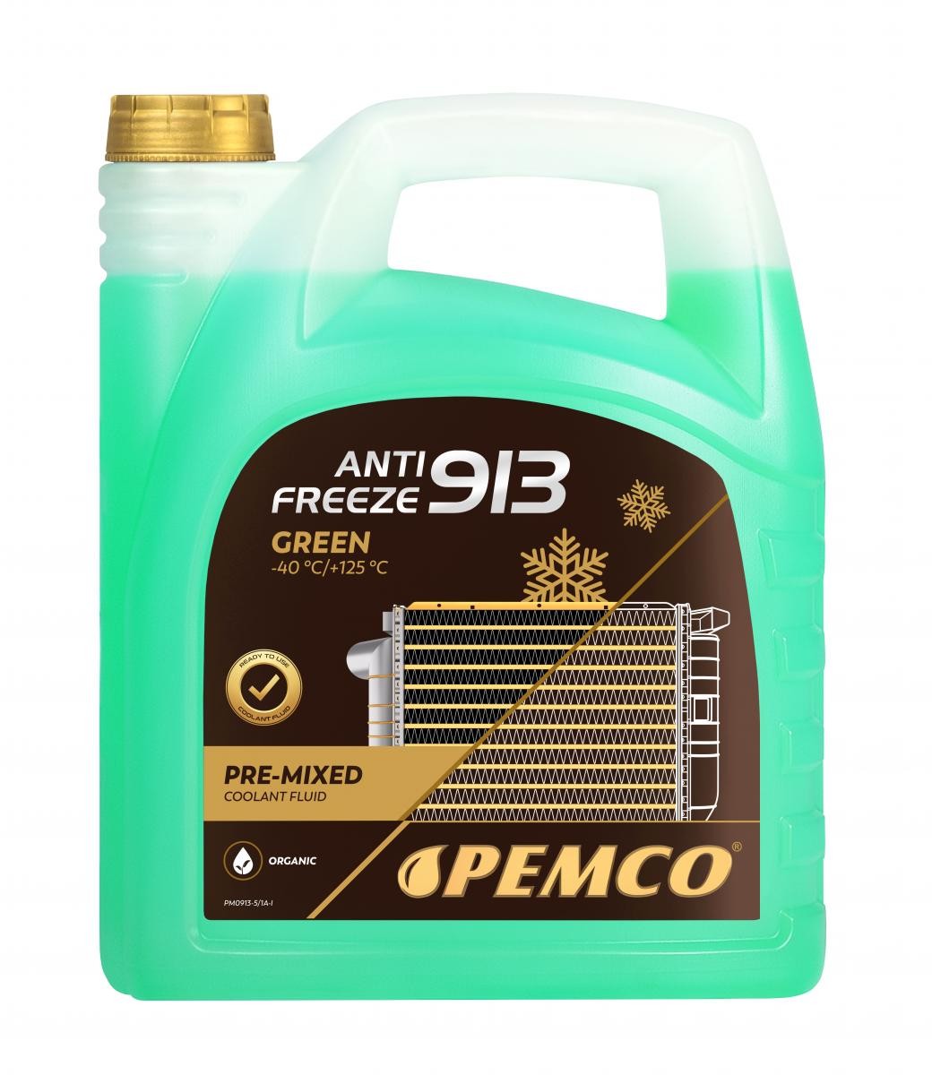 PEMCO Antifreeze 913, -40 PM0913-5 Antifreeze G11 green, 5l
