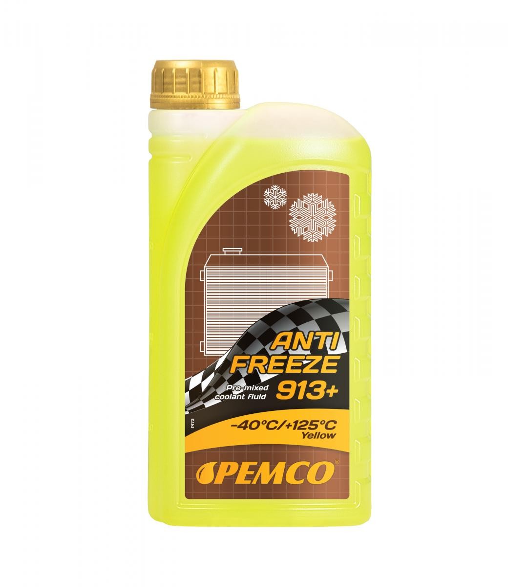 PEMCO Antifreeze 913+, -40 PM0914-1 Antifreeze G13 yellow, 1l