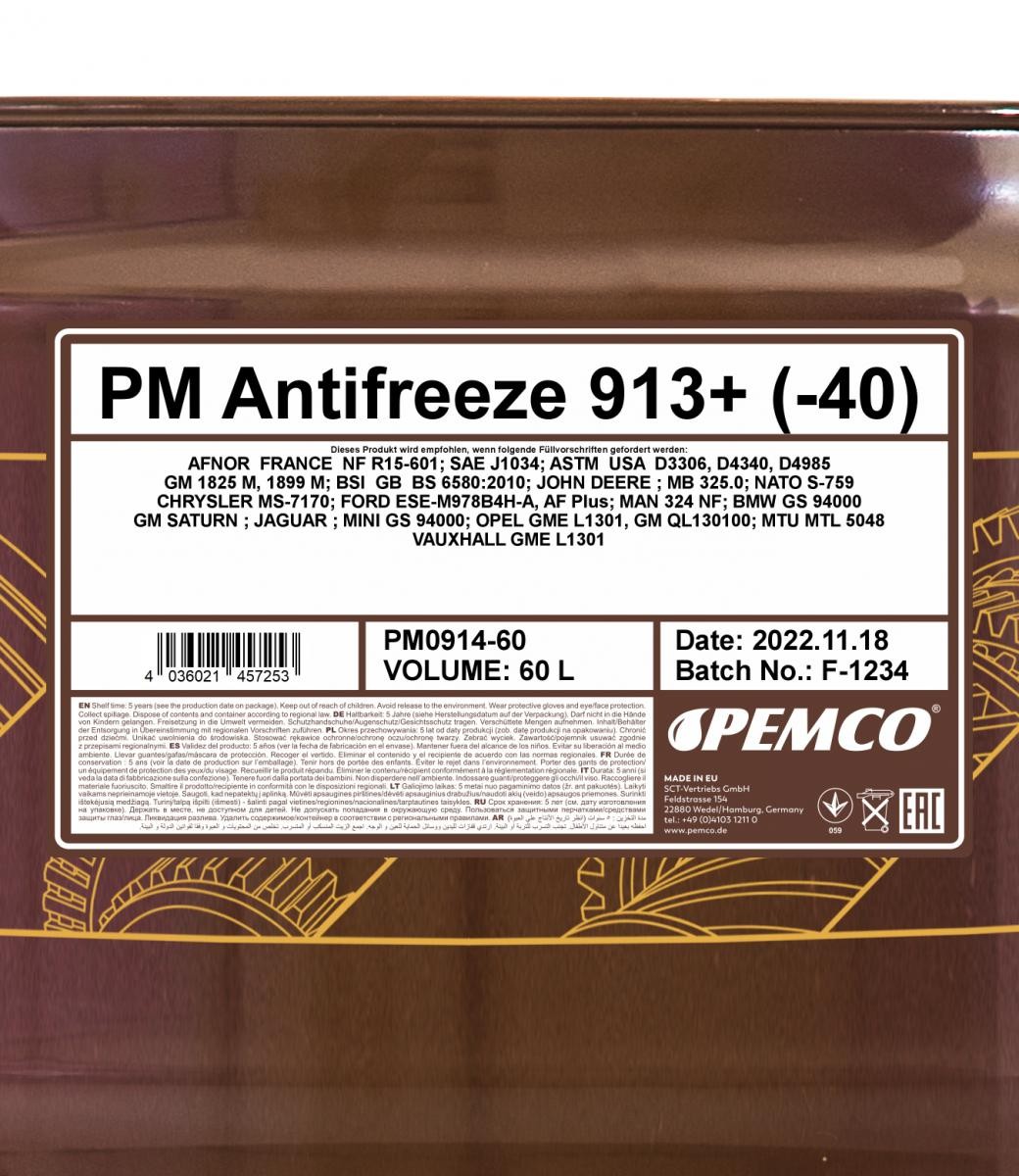 PEMCO Glycol coolant PM0914-60