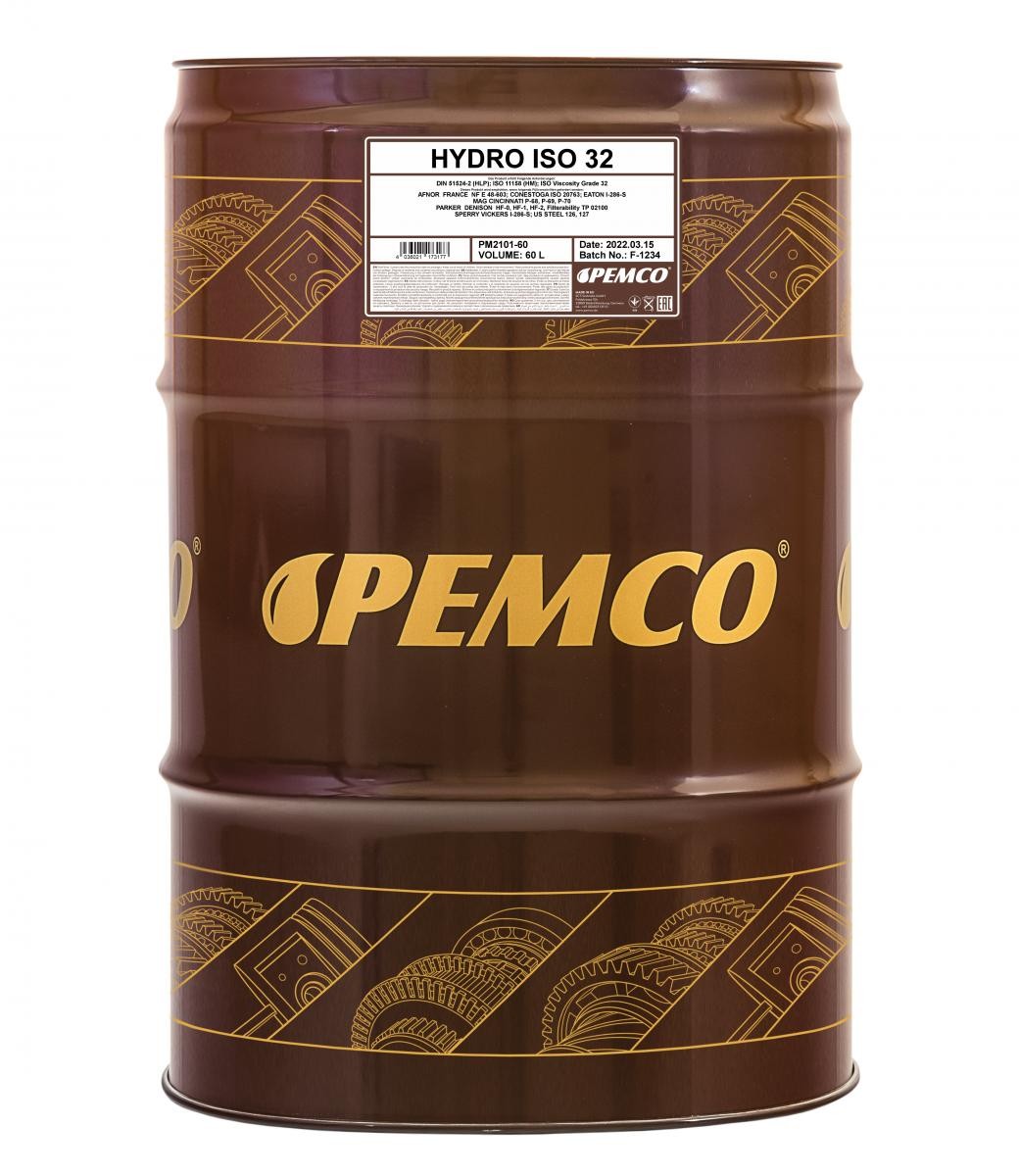 PEMCO Hydro PM2101-60 Hydraulic Oil Capacity: 60l
