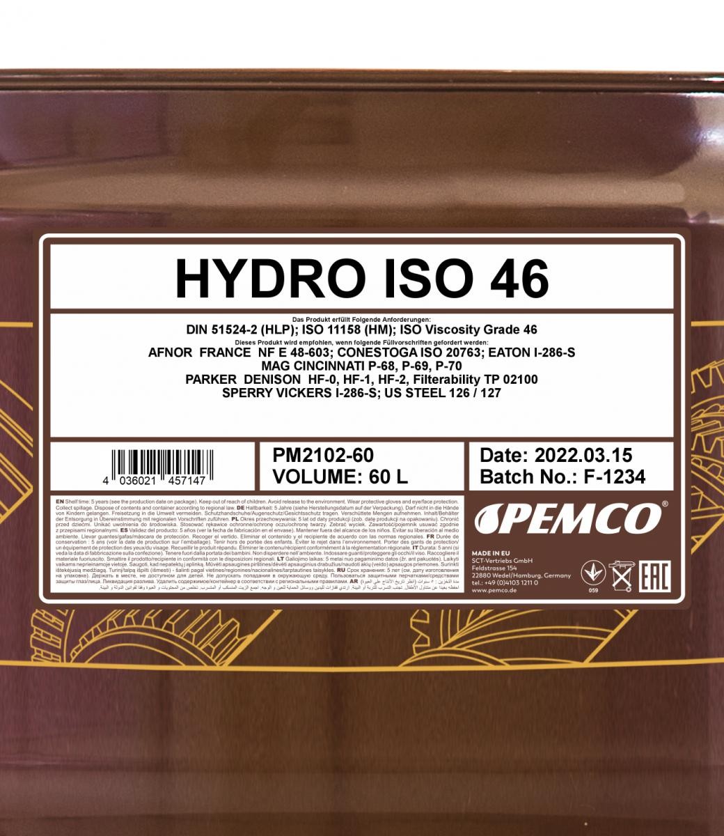 PEMCO Hydrauliköl PM2102-60