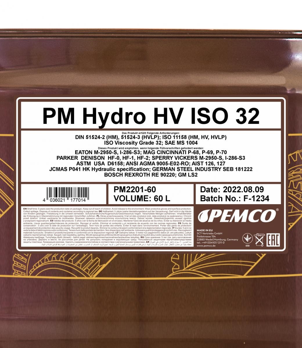 PEMCO Hydraulic fluid PM2201-60